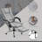 Vinsetto Massage Office Chair, High Back Reclining Desk Chair-1277622847