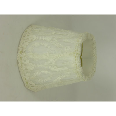 5'' H Cotton Empire Candelabra Shade
