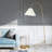 1-Light 71.1’’ Arched Fabric Gold Floor Lamp with Foot Switch-1082397769