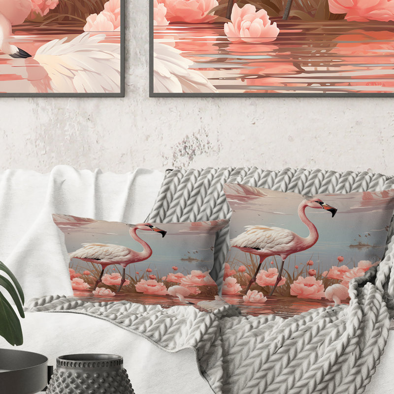 Coussin décoratif en polyester , H 16 po x l 16 po