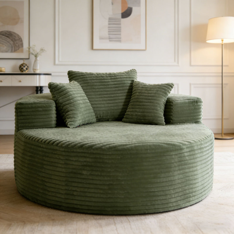 Fauteuil d'appoint 55 po, Vert