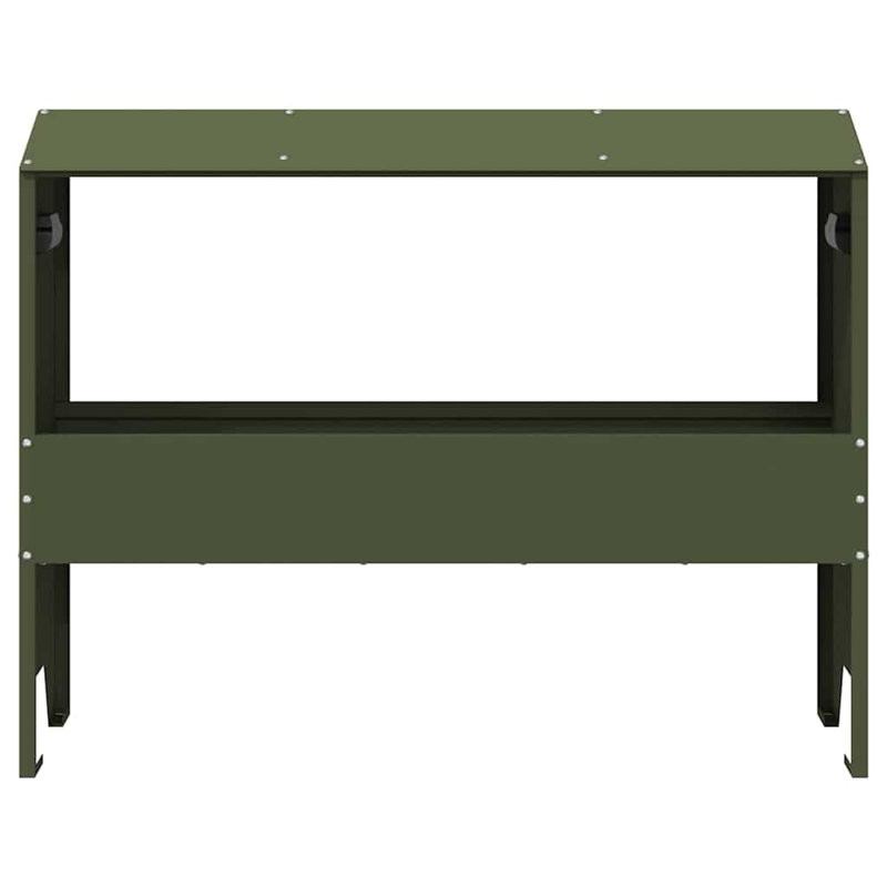 Cold-Rolled Steel Feeder, Olive Green