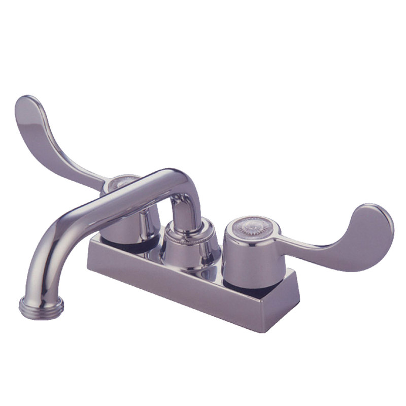 Kingston Brass Two-Handle 2-Hole Deck Mount Laundry Faucet