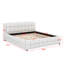 Lit plateforme tapissier Mid-Century-355193414