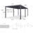 Patio Aluminum Pergola With 48ft String Lights-101140110