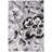 Rooshi Gray/Silver/Black Area Rug-1319499123