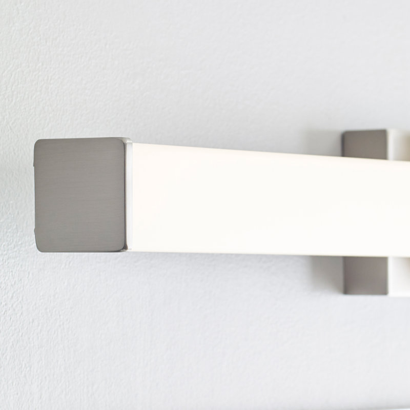 Ellis 1 - Light LED Bath Bar, Satin Nickel