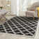 Ammundsen Geometric Anthracite/Ivory Area Rug