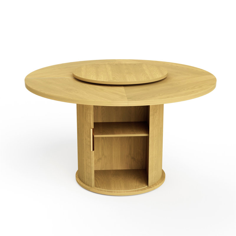 George Oliver 55-Inch Round Dining Table For Six (Table Only) - Wayfair ...