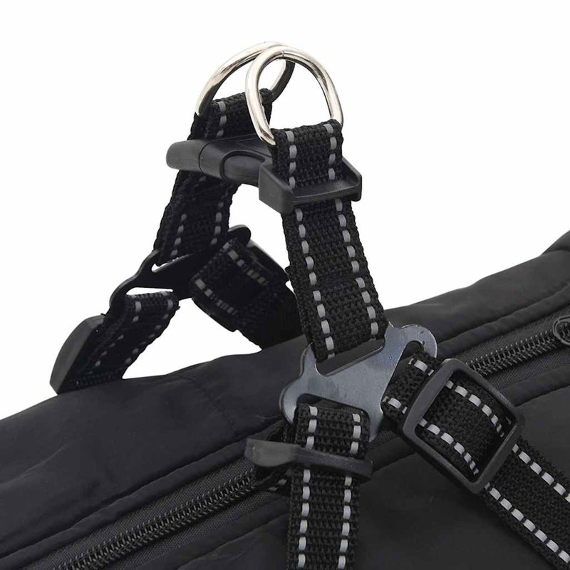 Pet Carrier, 52cm W x 40cm D, Black