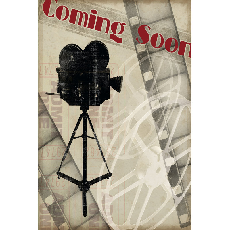 Small Coming Soon (P) by Vision Studio - Wrapped Canvas Art Prints, 46cm H x 30cm W x 3.8cm D