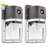 26-Watt LED Dusk to Dawn Outdoor Security Wall Pack
