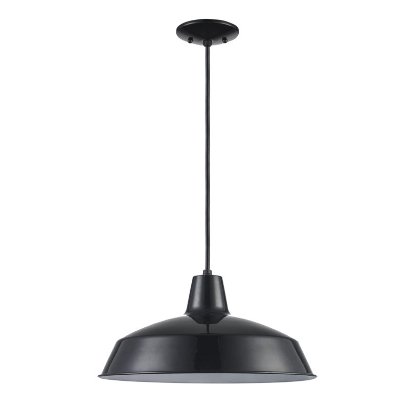 Wynter 1 - Light Single Pendant, Black