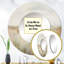 Meadow Grasslands Minimalisme II - miroir décoratif Meadow, miroir mural rond beige, impression d'art en métal-99619607