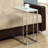Glass Top End Table