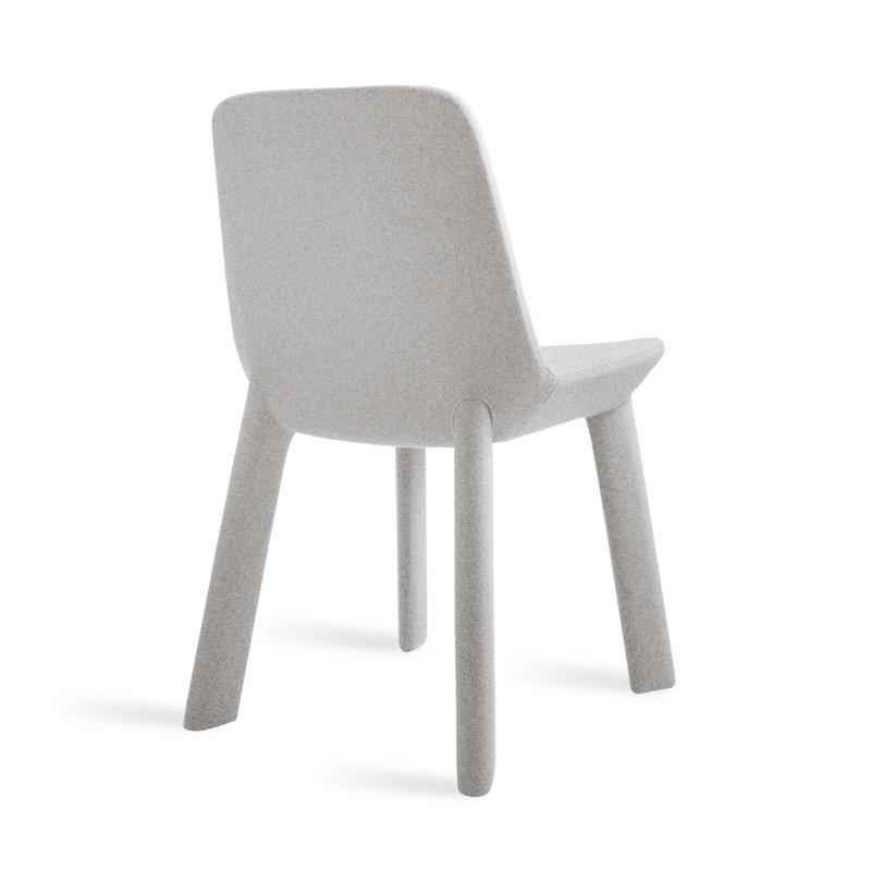 Neat Upholstered Dining Chair, Vesper Light Gray