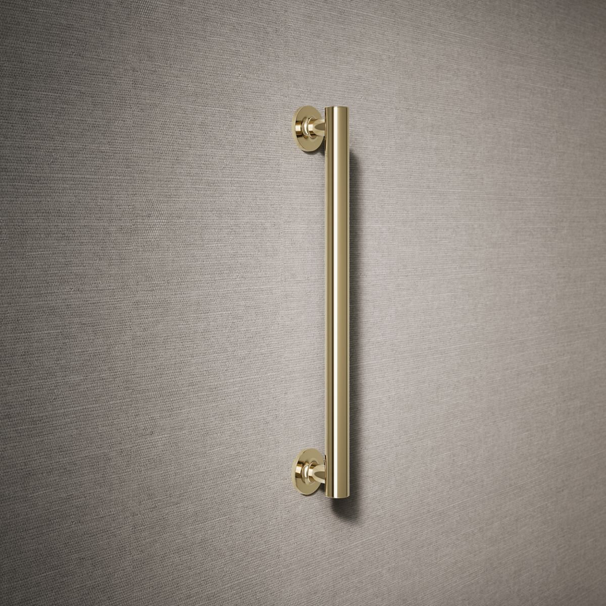 Purist Grab Bar, Vibrant French Gold, 18"W