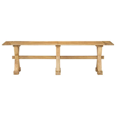 Banc en bois massif