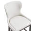 Tabouret de bar rembourré en cuir Blair-113051008-113051012-128617373