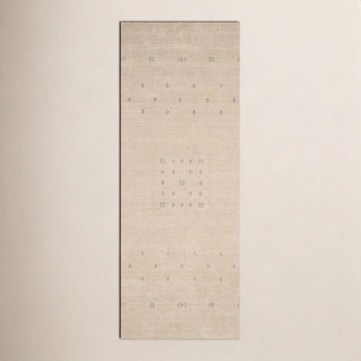 Simi Hand Knotted Cotton/Wool Southwestern Area Rug