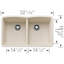 Diamond SILGRANIT 32" L x 19.36" W Double Basin Undermount Kitchen Sink-83251807
