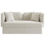 Causeuse en tissu Marcel Boucle-78550355