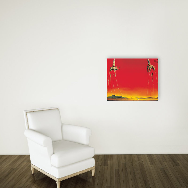 Salvador Dali - No Frame Print on Wood