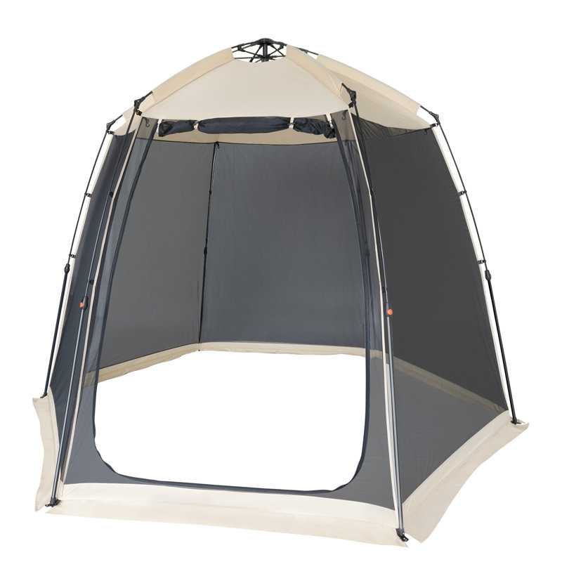 Pavillon de jardin escamotable Pop-Up, H 117,32 po x l 117,32 po x P 81,89 po