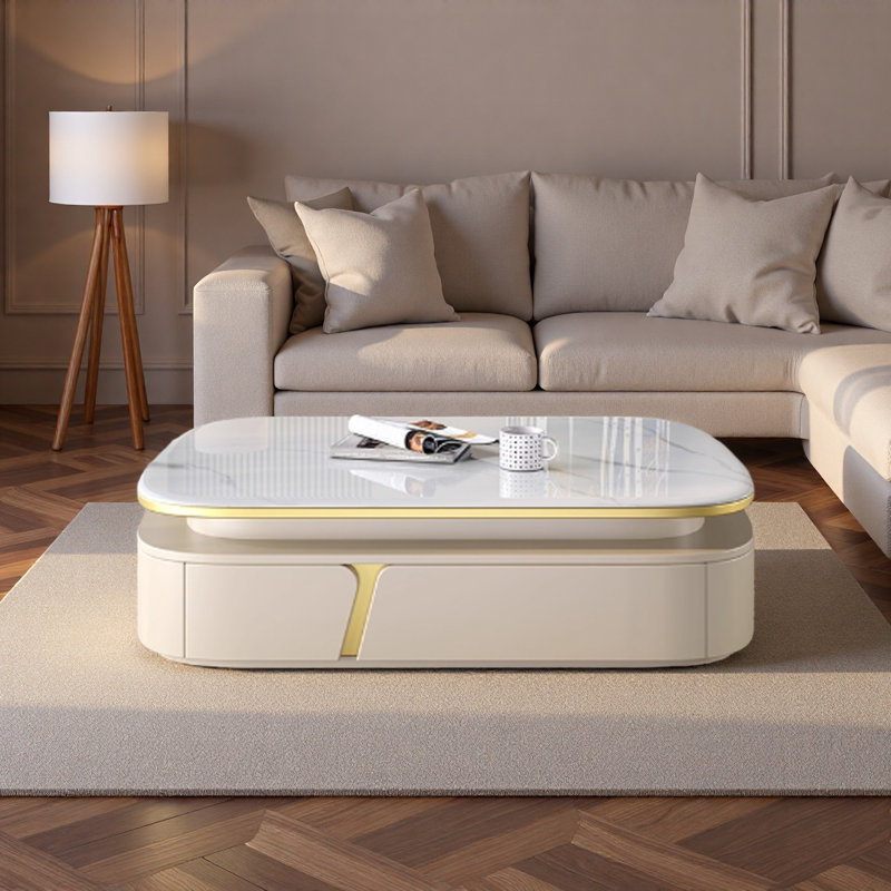 Table basse Modern, H 16,5 po x L 51,1 po x l 27,5 po