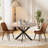 47.2" Round Dining Table