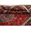 Tapis rouge traditionnel à teinture végétale 4 x 7