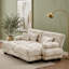 Upholstered 94.4 " Chenille Sofa-2101658777