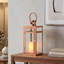 30Cm Stainless Steel Candle Lantern-302081161