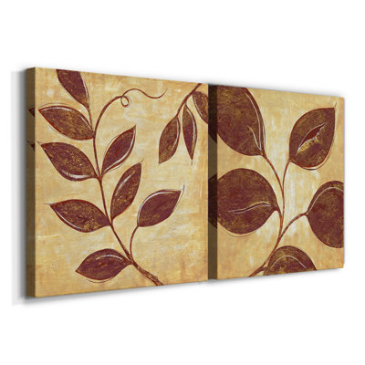 " Marsala Moment I " 2 Piece Art Print
