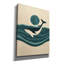 Toile épique «White and Green Minimalist Whale Design» par Momart, 18 po x 26 po-106420156
