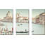 Grand Canal - ensemble de 3 reproductions de photos sur toiles tendues-752511982