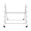 Support de rangement horizontal avec roulettes, support de rangement horizontal robuste-1765788484