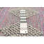 Tapis unique gris de 6 pi 1 po x 9 pi 4 po Dedera