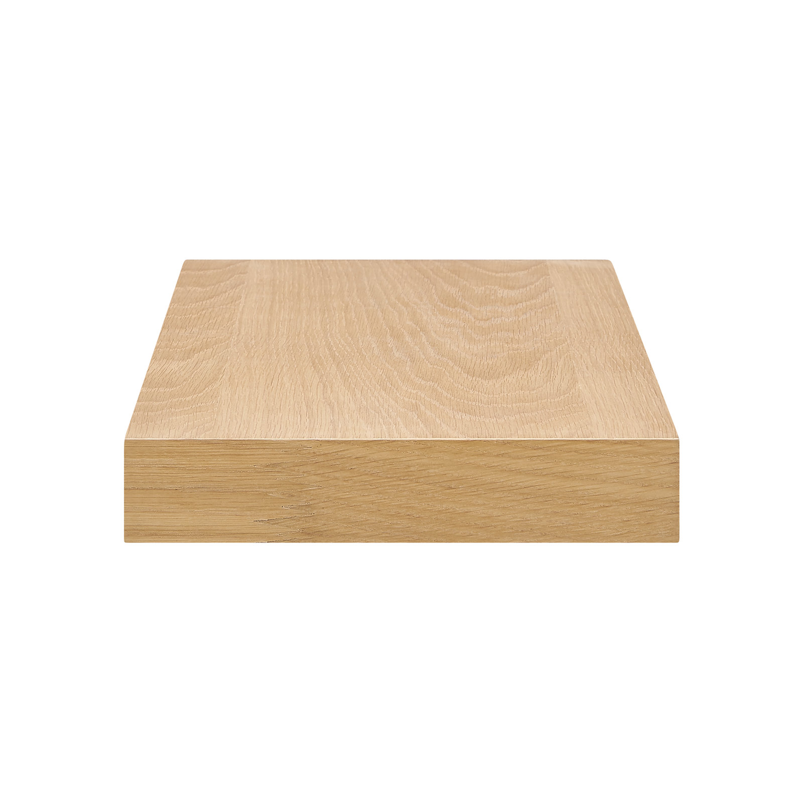 Sherice 75" Floating Shelf, Oak, 1.97" H x 23.63" W x 10.24" D
