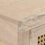 Parkside 100cm Solid Wood Top Console Table