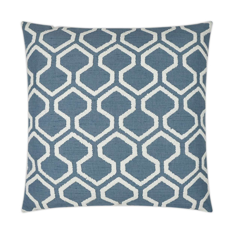 Raw Edges Pillow Cover & Insert, Paprika, Square 22"