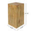 Ensemble de tables d'appoint style rétro, tables de bout empilables