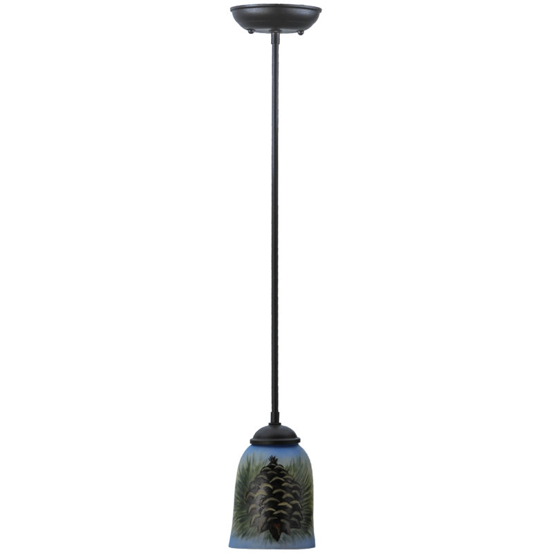 Rustic Lodge 1 - Light Pendant, 29.5" H x 5" W x 5" D