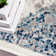 Tapis oriental bleu / beige Allain