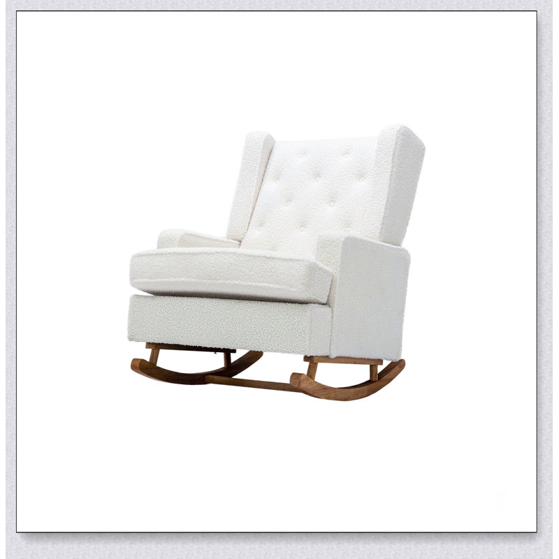 chaise de salon berçante confortable