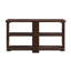 Walnut Sofa Table With 2-Shelf