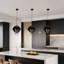 Luminaire suspendu multi-angles pour restaurant E26 (y compris les ampoules à trois couleurs)