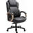 Executive Office Chair with Wide Seat, Computer Desk Chair with High Back Diamond Stitching