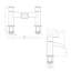 VeeBath Symphony Round Waterfall Bath Filler Mixer Tap-1224244895