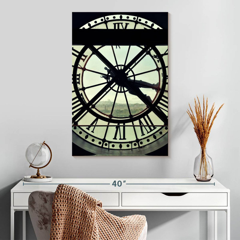 Kerner Musee D'Orsay Clock, 30" H x 20" W